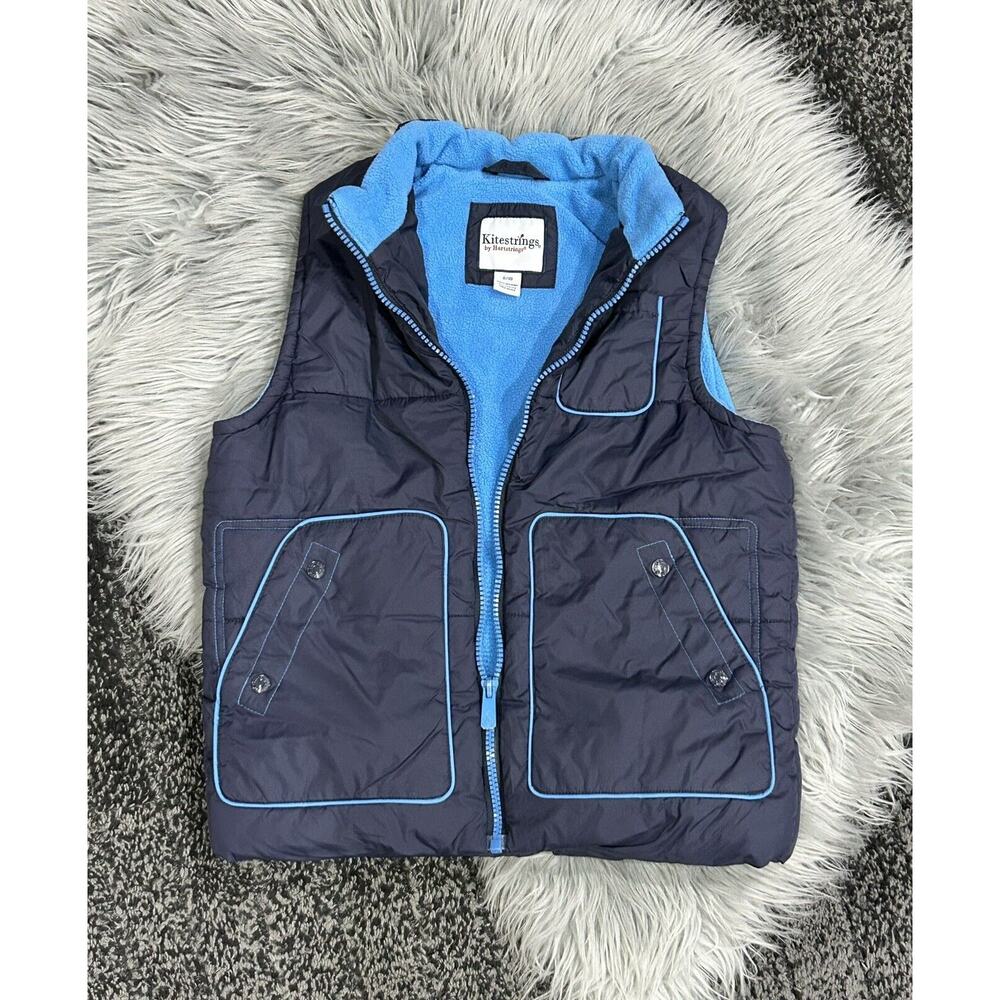 Kitestrings By Hartstrings Youth Navy Blue‎ Vest Size 8/10